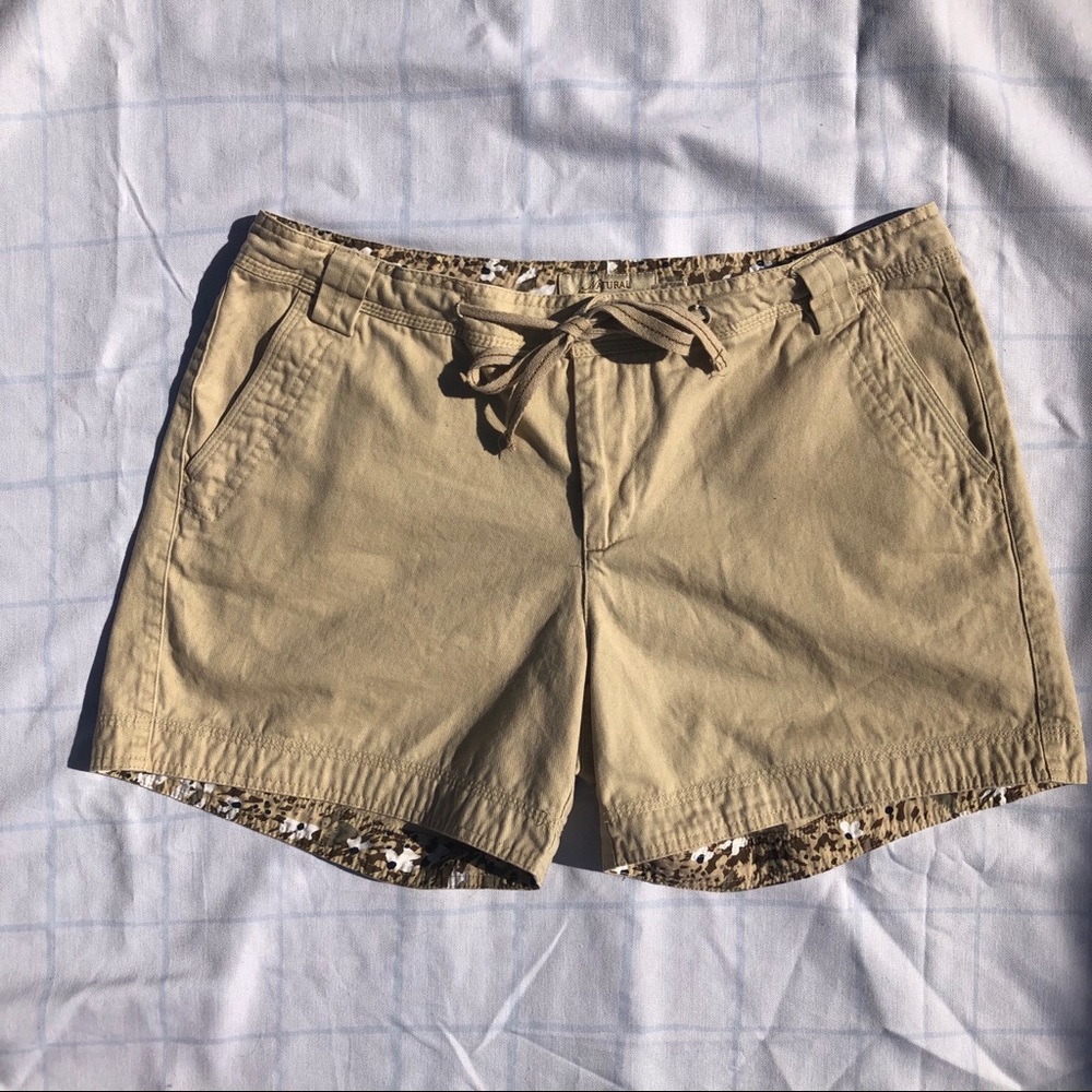 Natural Reflections Khaki Shorts